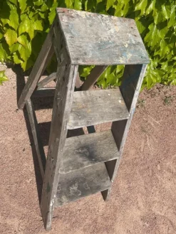 New Pamono Vintage Step Ladder, 1950s