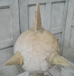 Pamono Vintage Stone Pier Caps, Set of 2><noscript><img width=