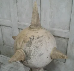 Pamono Vintage Stone Pier Caps, Set of 2><noscript><img width=