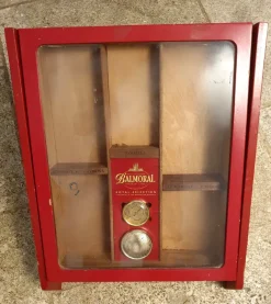 Pamono Vintage Store Display Case from Balmoral Cigars, 1970s> Trunks Crates & Baskets