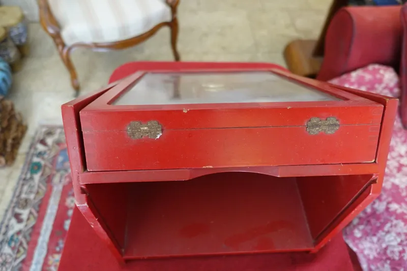 Pamono Vintage Store Display Case from Balmoral Cigars, 1970s> Trunks Crates & Baskets