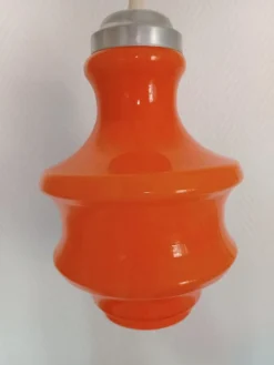 Pamono Vintage Suspension in Orange, 1970> Ceiling Lights
