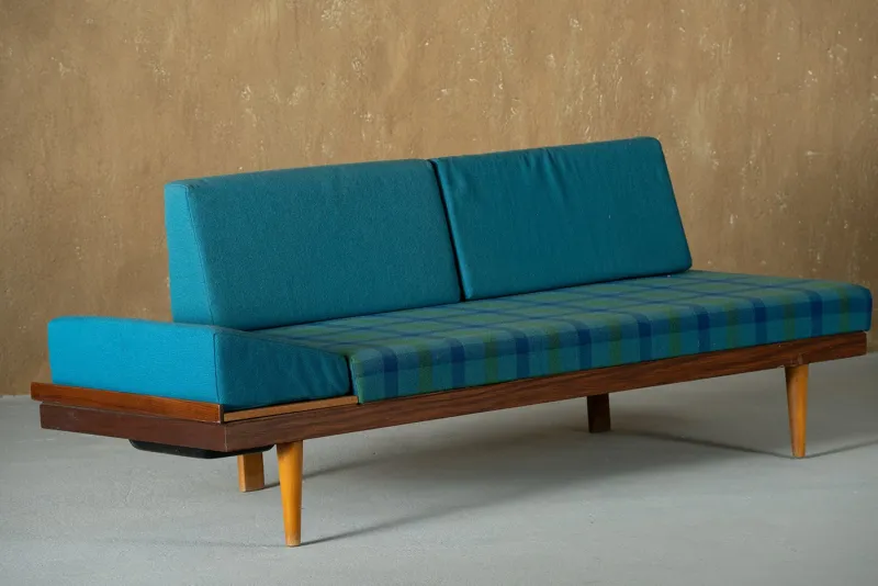 Pamono Vintage Svane Daybed Sofa by Ingmar Relling for Ekornes, Norway, 1970s> Daybeds & Chaises Lounges