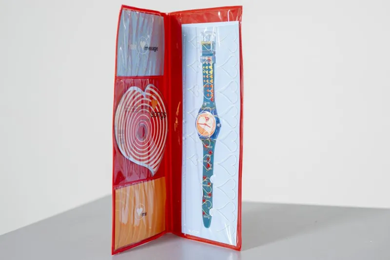 Pamono Vintage Swatch Valentines Day Special 2000 Heartbeat Gn187> Watches
