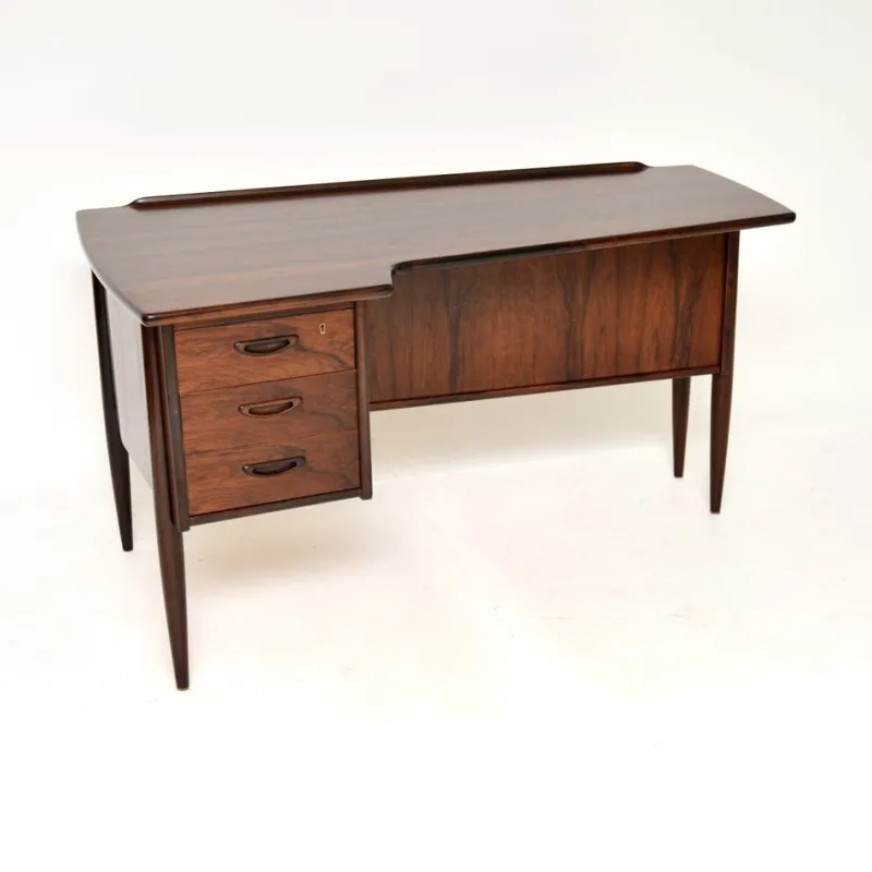 Hot Pamono Vintage Swedish Boomerang Desk attributed to Goran Strand for Lelangs Mobelfabrik, 1960s