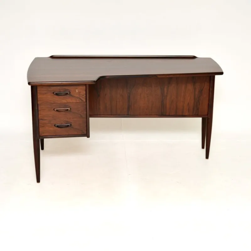 Hot Pamono Vintage Swedish Boomerang Desk attributed to Goran Strand for Lelangs Mobelfabrik, 1960s