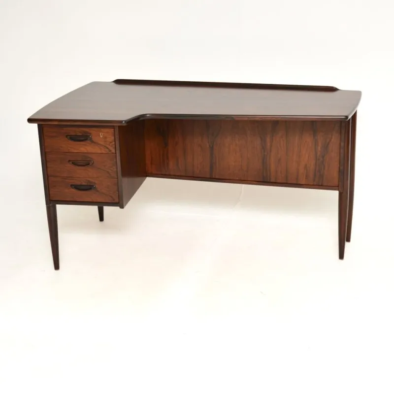 Hot Pamono Vintage Swedish Boomerang Desk attributed to Goran Strand for Lelangs Mobelfabrik, 1960s