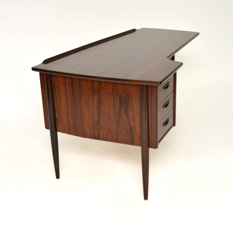 Hot Pamono Vintage Swedish Boomerang Desk attributed to Goran Strand for Lelangs Mobelfabrik, 1960s