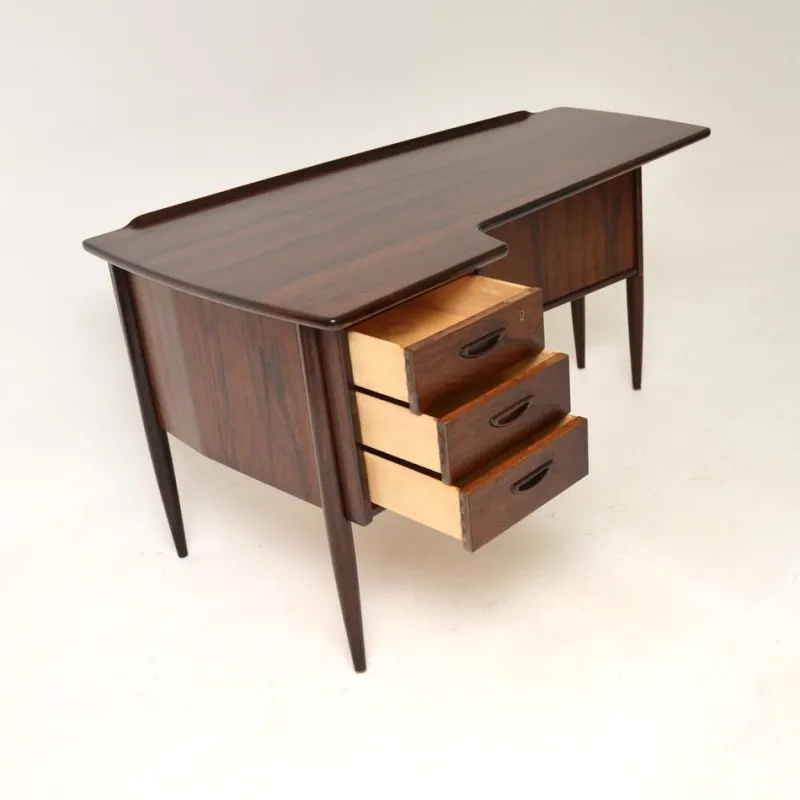 Hot Pamono Vintage Swedish Boomerang Desk attributed to Goran Strand for Lelangs Mobelfabrik, 1960s