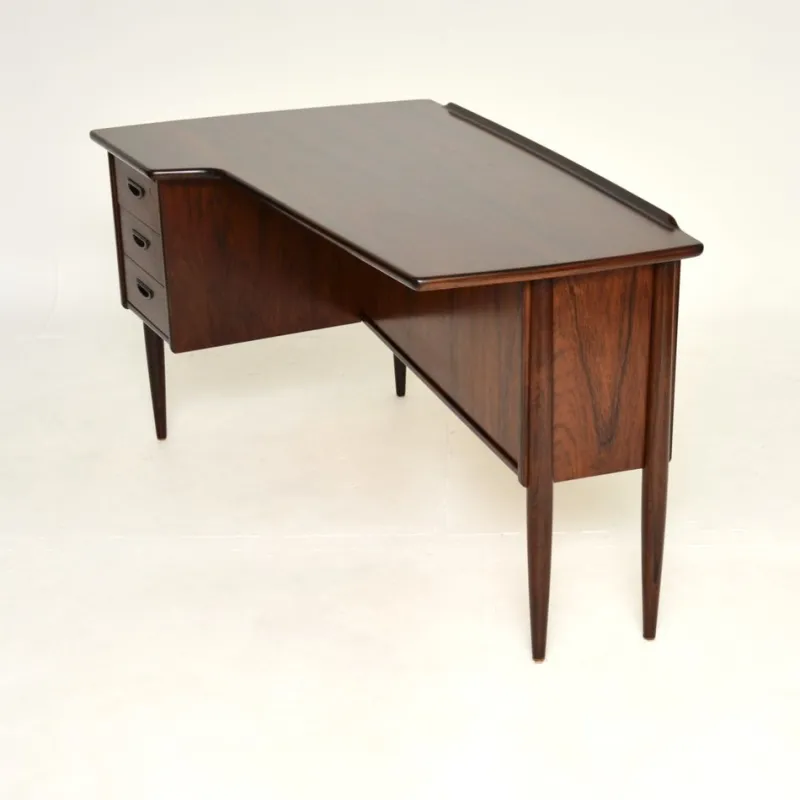 Hot Pamono Vintage Swedish Boomerang Desk attributed to Goran Strand for Lelangs Mobelfabrik, 1960s
