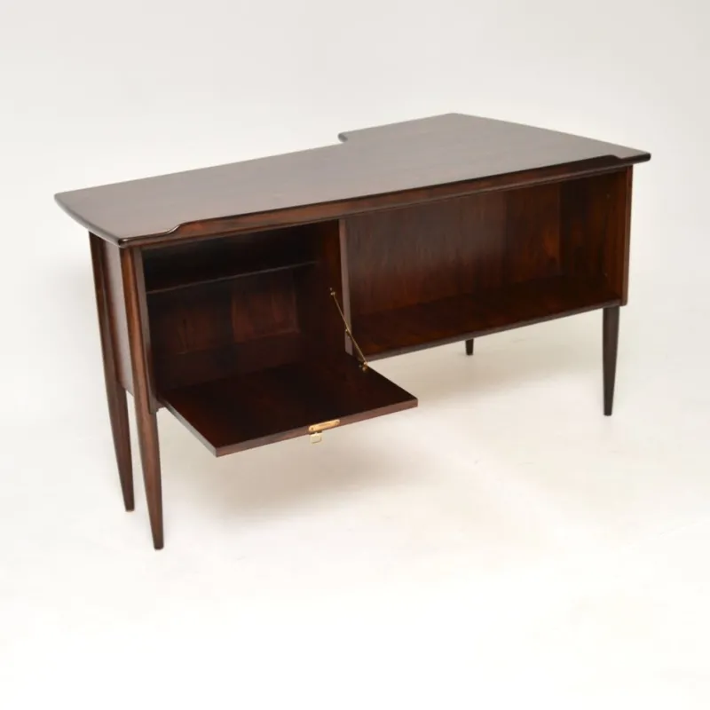 Hot Pamono Vintage Swedish Boomerang Desk attributed to Goran Strand for Lelangs Mobelfabrik, 1960s