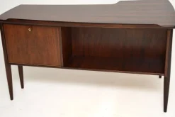 Hot Pamono Vintage Swedish Boomerang Desk attributed to Goran Strand for Lelangs Mobelfabrik, 1960s