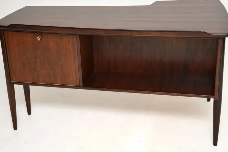 Hot Pamono Vintage Swedish Boomerang Desk attributed to Goran Strand for Lelangs Mobelfabrik, 1960s