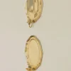 Pamono Vintage Swedish Brass Sconces, Set of 2> Candleholders