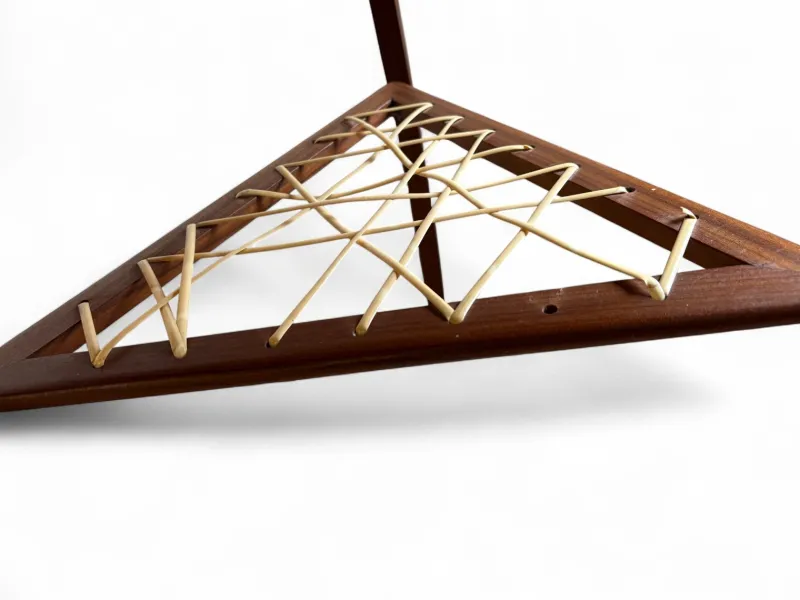 Sale Pamono Vintage Swedish Chairs and Triangular Coffee Table by Carl Malmsten for Bodafors, 1950s, Set of 3