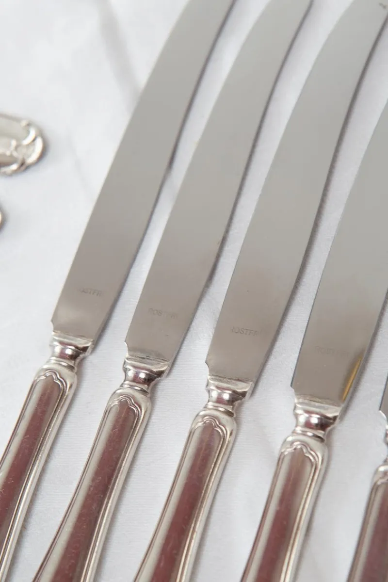 Best Pamono Vintage Swedish Gab Cutlery, 1930s, Set of 28