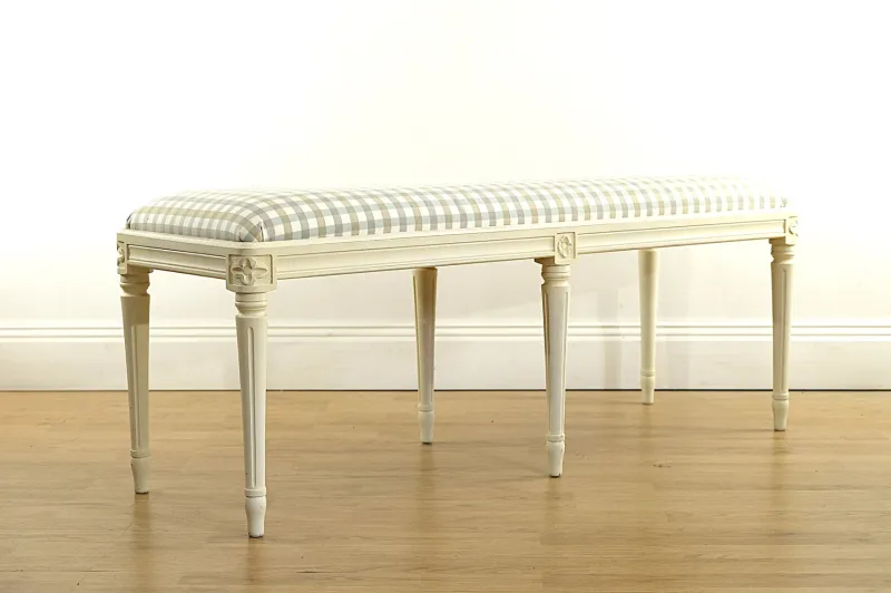 Best Pamono Vintage Swedish Gustavian Bench, 1950s