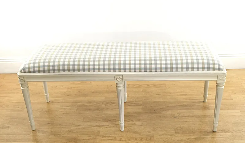 Best Pamono Vintage Swedish Gustavian Bench, 1950s