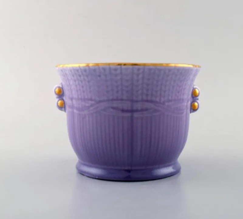 Pamono Vintage Swedish Pots by Louise Adelborg for Rörstrand, Set of 4> Planters And Jardiniere