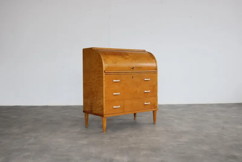 Pamono Vintage Swedish Secretary, 1960s> Secretaires