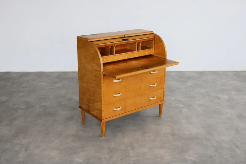 Pamono Vintage Swedish Secretary, 1960s> Secretaires