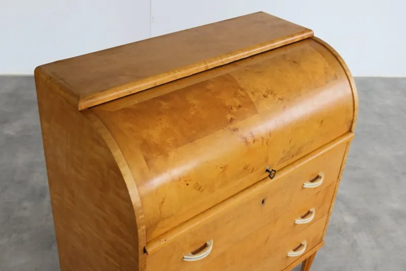 Pamono Vintage Swedish Secretary, 1960s> Secretaires