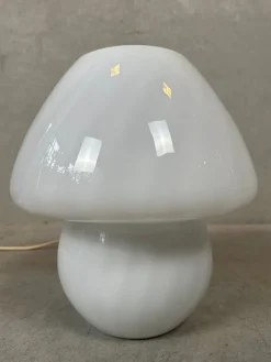 Online Pamono Vintage Swirl Glass Mushroom Lamp, 1980s