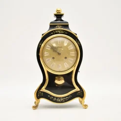 Pamono Vintage Swiss Hand-Painted Wall Clock from Le Castel, 1960s> Clocks