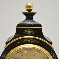 Pamono Vintage Swiss Hand-Painted Wall Clock from Le Castel, 1960s><noscript><img width=