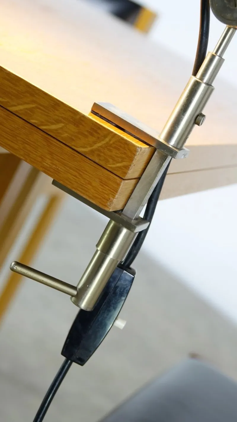 Outlet Pamono Vintage Table Lamp by Tito Agnoli for Oluce, 1975