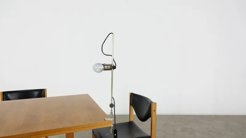 Outlet Pamono Vintage Table Lamp by Tito Agnoli for Oluce, 1975