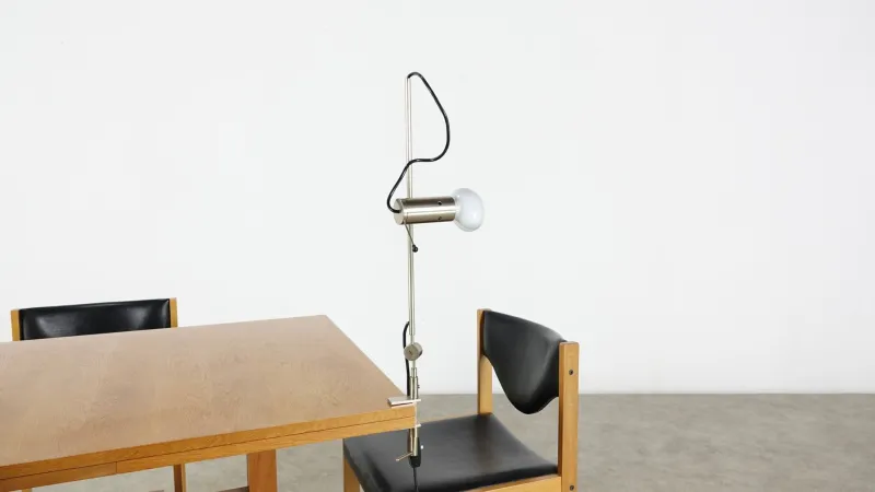 Outlet Pamono Vintage Table Lamp by Tito Agnoli for Oluce, 1975