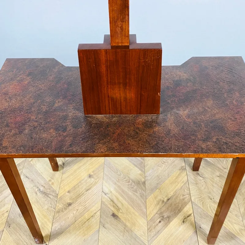 Clearance Pamono Vintage Table with Height Adjustable Lectern Stand