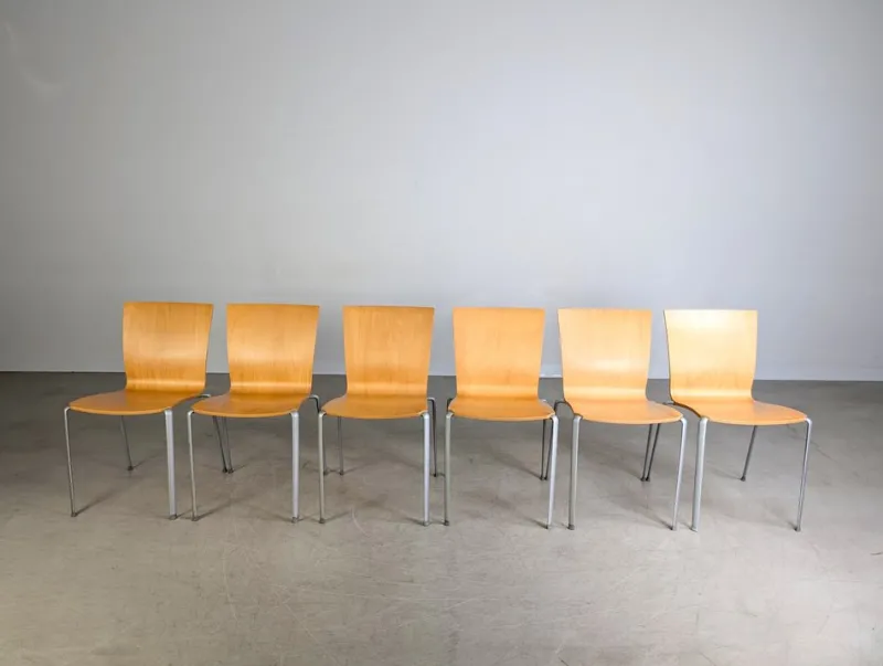 Sale Pamono Vintage Taino Chairs from Vitra, Set of 6