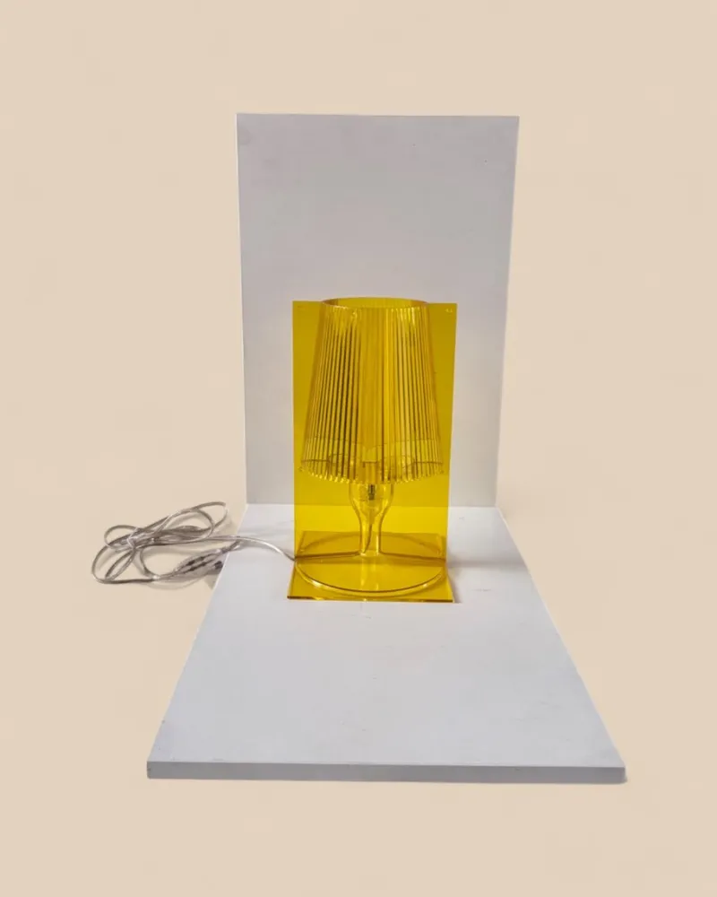 Sale Pamono Vintage Take Yellow Table Lamp from Kartell, 2000s