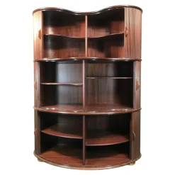 Pamono Vintage Tambour Door Cabinet attributed to Robert and Trix Haussmann, 1977><noscript><img width=