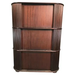Pamono Vintage Tambour Door Cabinet attributed to Robert and Trix Haussmann, 1977><noscript><img width=