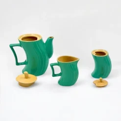 Clearance Pamono Vintage Tea Service by Massimo Iosa Ghini for Memphis Naj Oleari, 1980s, Set of 13