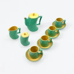 Clearance Pamono Vintage Tea Service by Massimo Iosa Ghini for Memphis Naj Oleari, 1980s, Set of 13