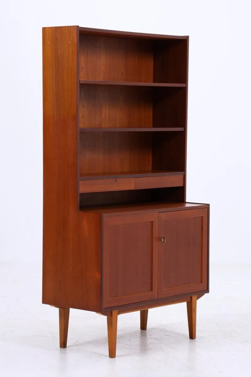 Online Pamono Vintage Teak Bookcase, 1960s