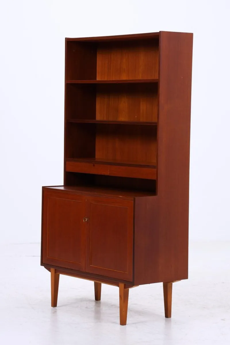 Online Pamono Vintage Teak Bookcase, 1960s