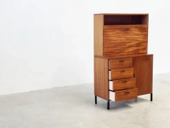 Sale Pamono Vintage Teak Cabinet or Secretaire from Simpla Lux, 1970s