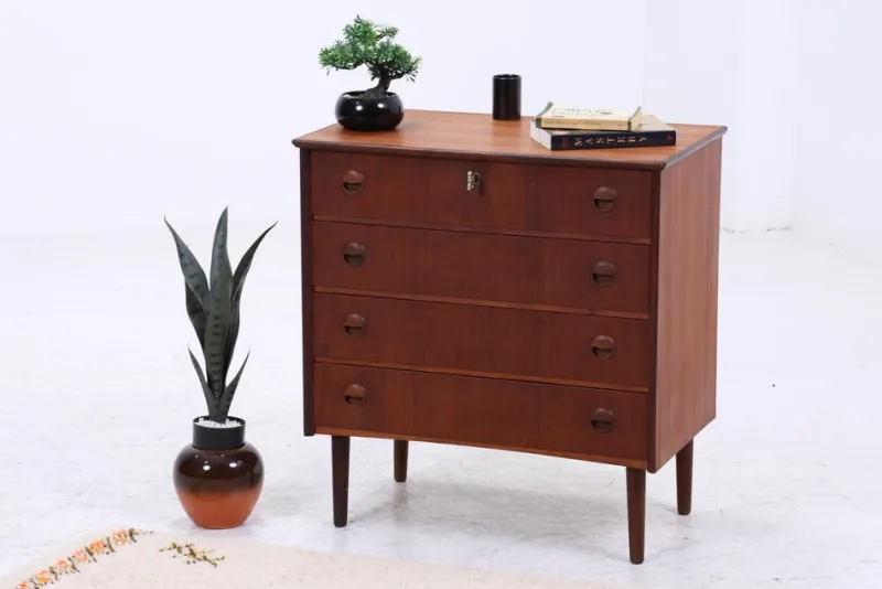 Hot Pamono Vintage Teak Chest of Drawers, 1970s