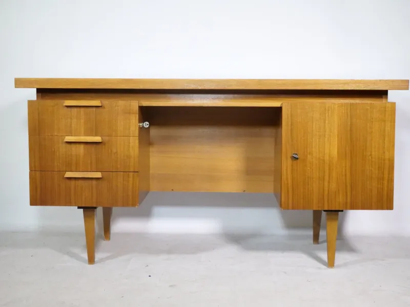 Pamono Vintage Teak Desk, 1960s> Desks