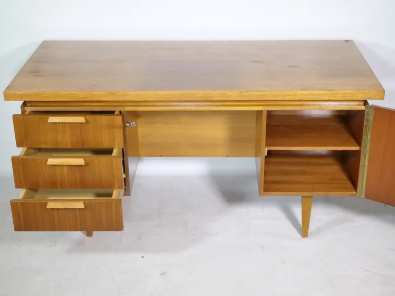 Pamono Vintage Teak Desk, 1960s> Desks