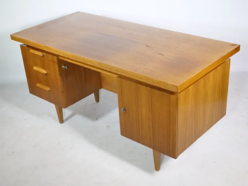 Pamono Vintage Teak Desk, 1960s> Desks