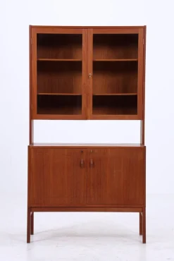 Clearance Pamono Vintage Teak Display Cabinet, 1960s