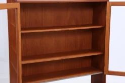 Clearance Pamono Vintage Teak Display Cabinet, 1960s