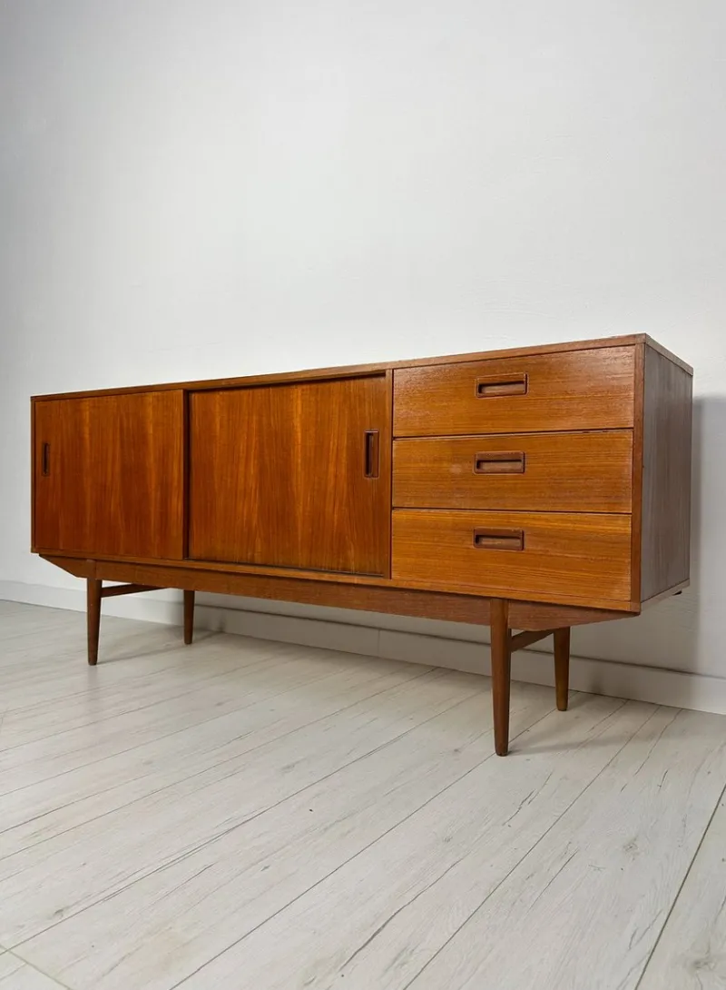 Pamono Vintage Teak Modulus Series Sideboard from Fristho, 1960s