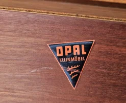 Pamono Vintage Teak Rolling Trolley from Opal Kleinmobel, 1960><noscript><img width=